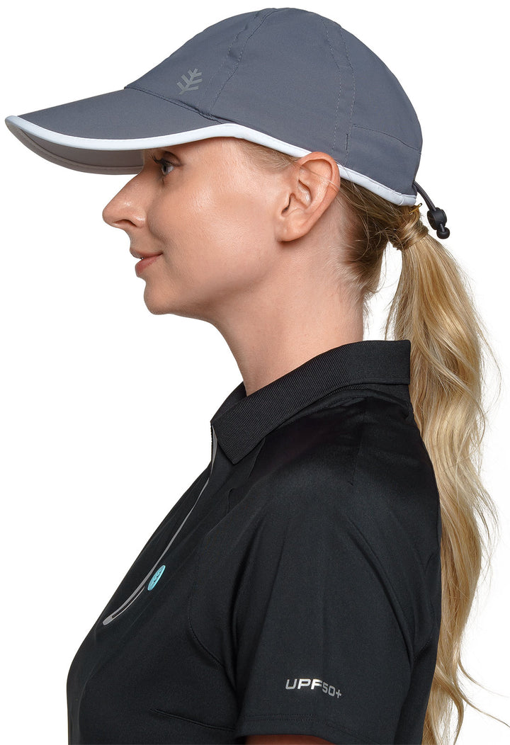 Unisex Lenny Sport Cap | Carbon/White