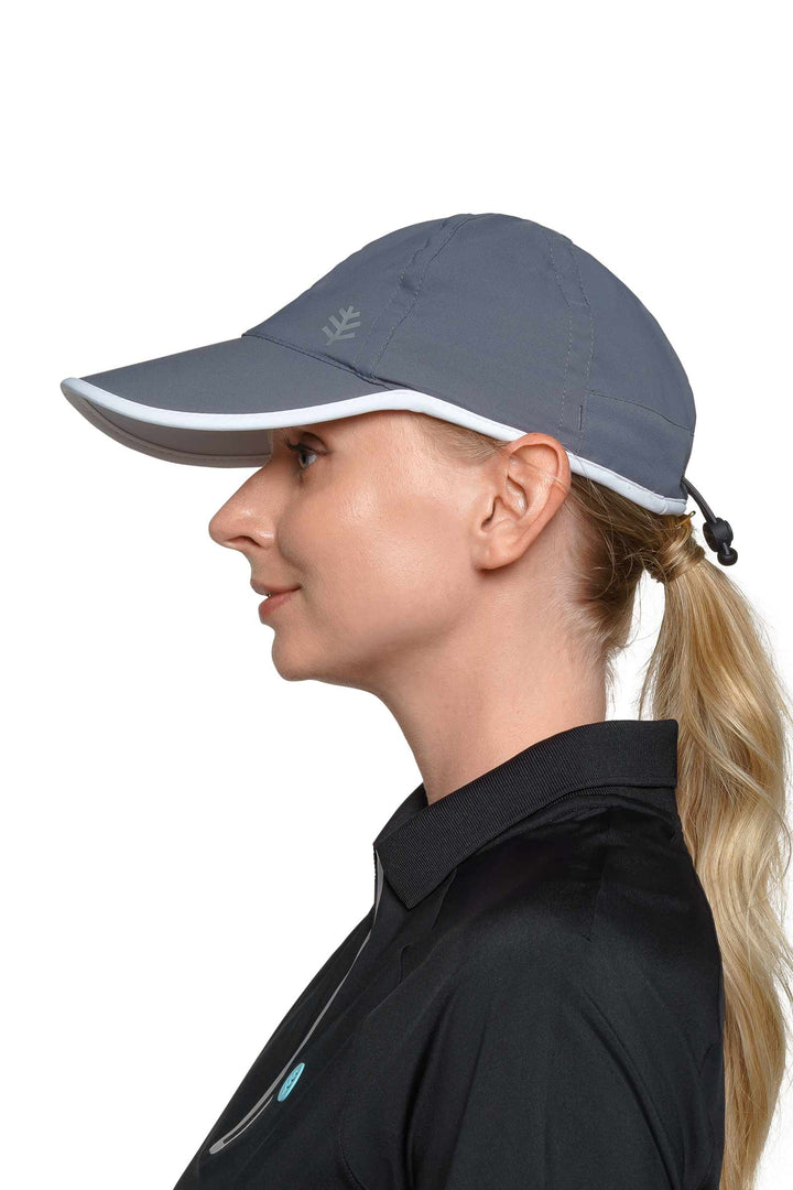 Unisex Lenny Sport Cap | Carbon/White