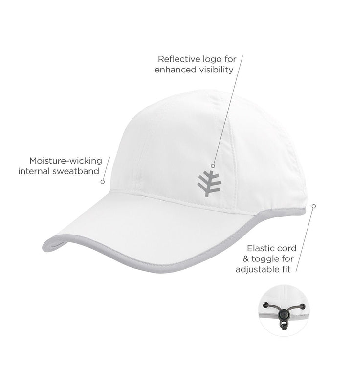 Kid's Lenny Sport Cap | White/Silver