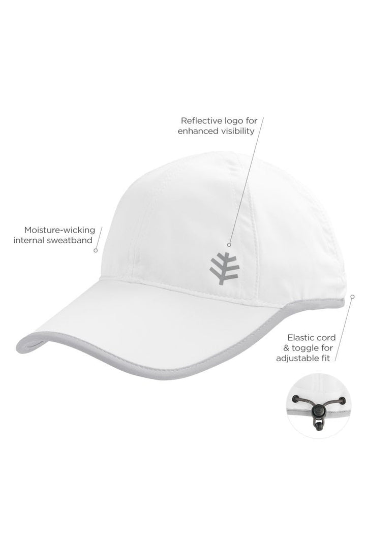 Kid's Lenny Sport Cap | White/Silver