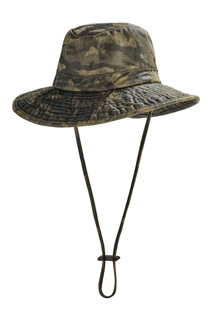 Kid's Outback Camo Boonie Hat | Forest Green Camo Print