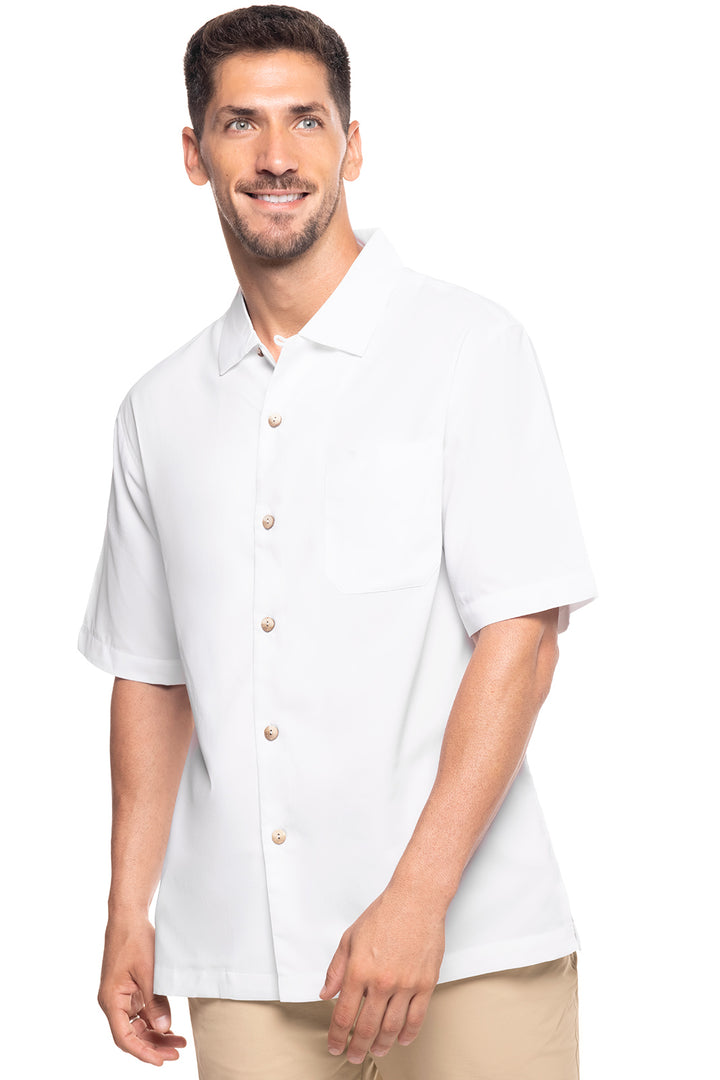 Men's Safari Camp Shirt | White