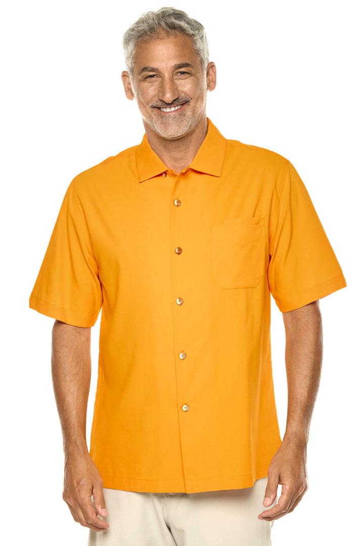 Men's Safari Camp Shirt | Apricot Crush