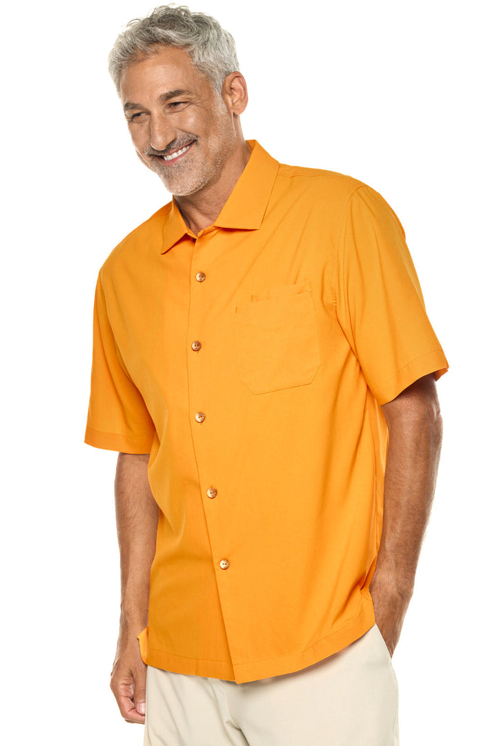 Men's Safari Camp Shirt | Apricot Crush