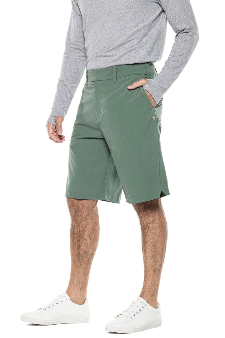 Men's Trek Hybrid Shorts | Pine Green