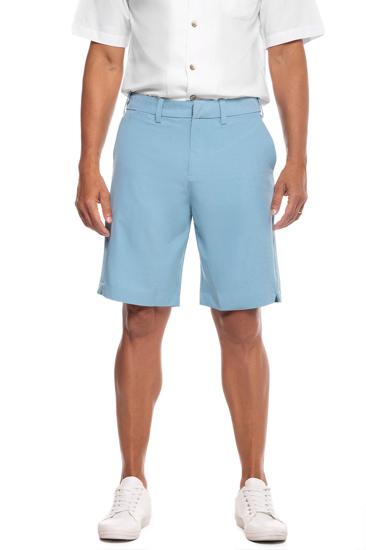 Men's Trek Hybrid Shorts | Marine Green Heather