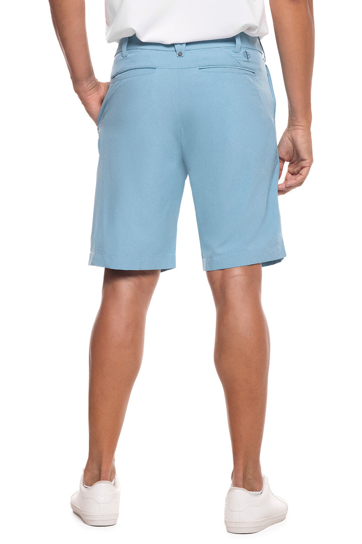 Men's Trek Hybrid Shorts | Marine Green Heather