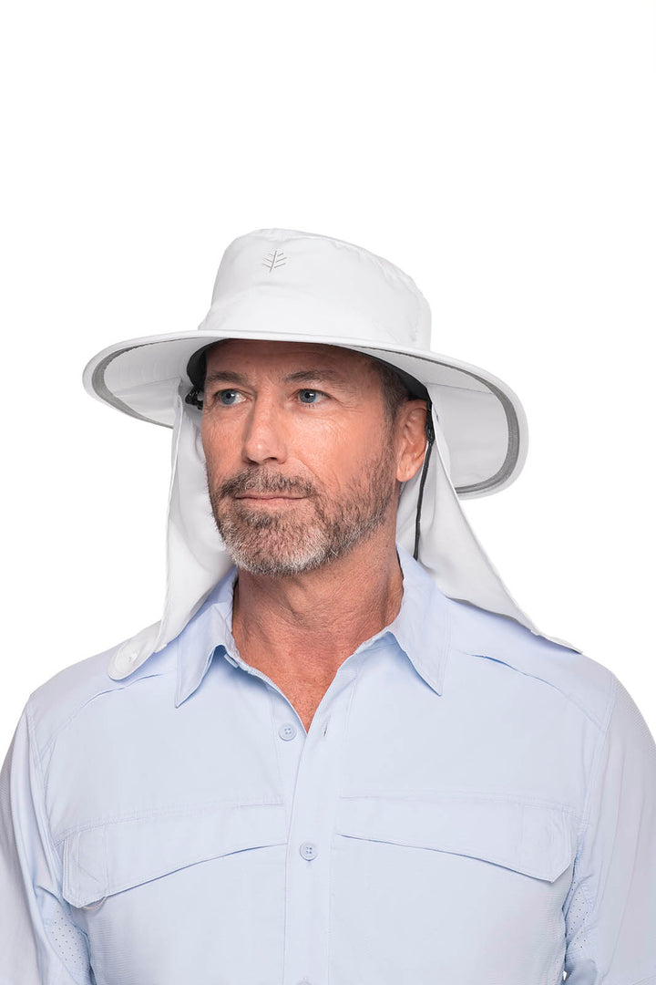 Convertible Boating Hat | White