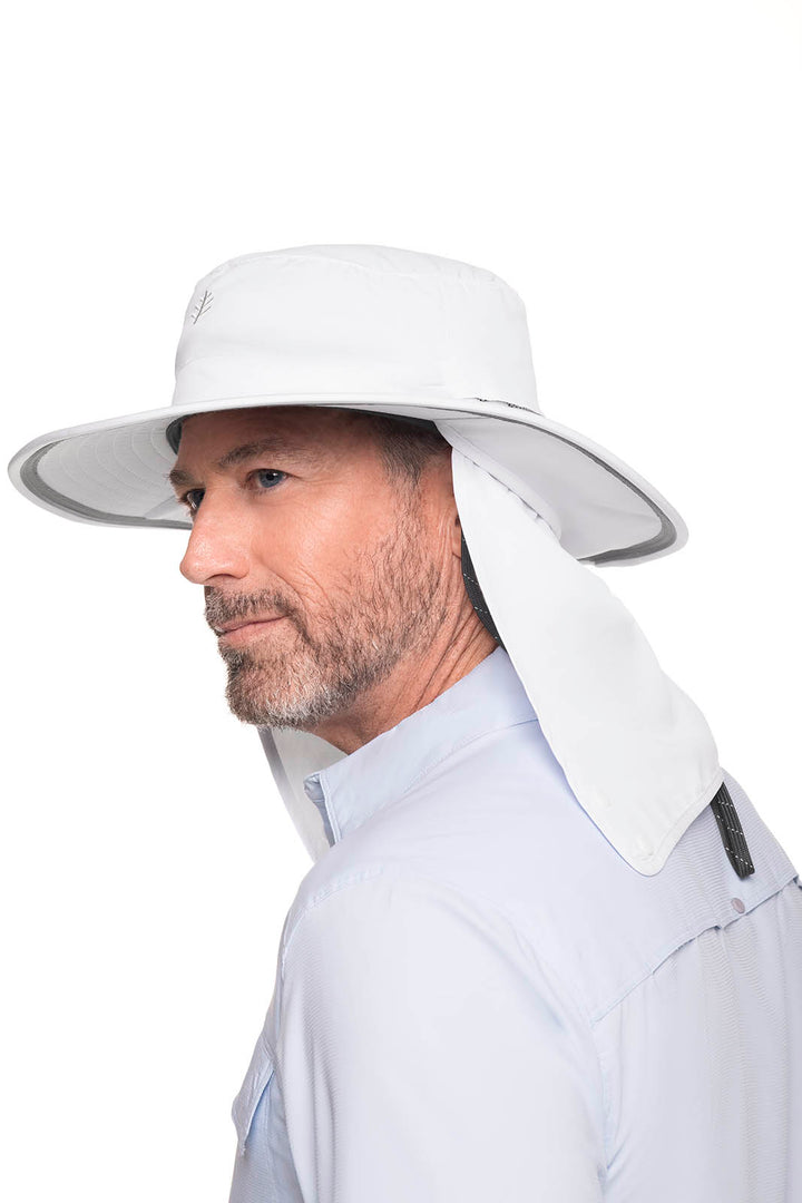 Convertible Boating Hat | White