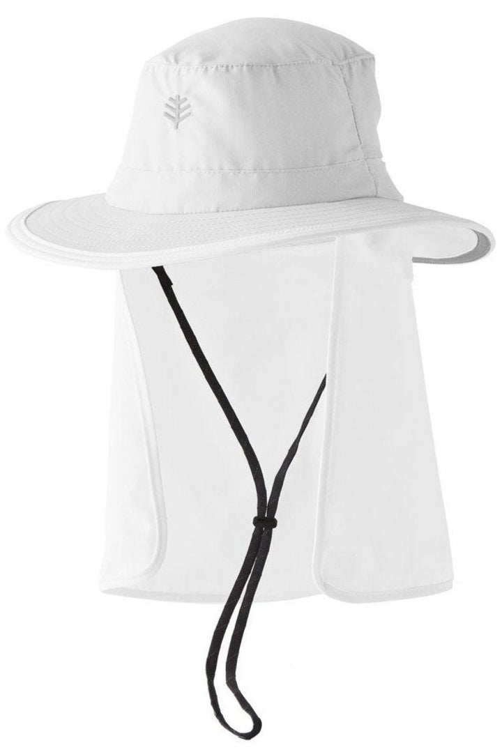 Convertible Boating Hat | White