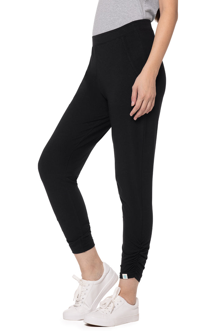 Women's Cafe Ruche Pants | Black