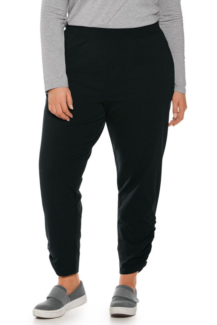 Women's Cafe Ruche Pants | Black