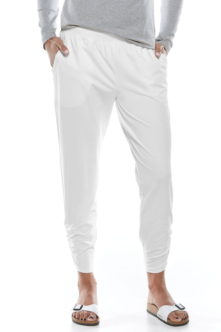 Women's Cafe Ruche Pants | White