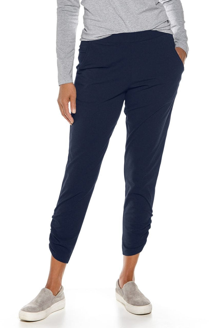 Women's Cafe Ruche Pants | Navy