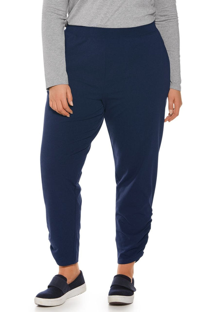 Women's Cafe Ruche Pants | Navy