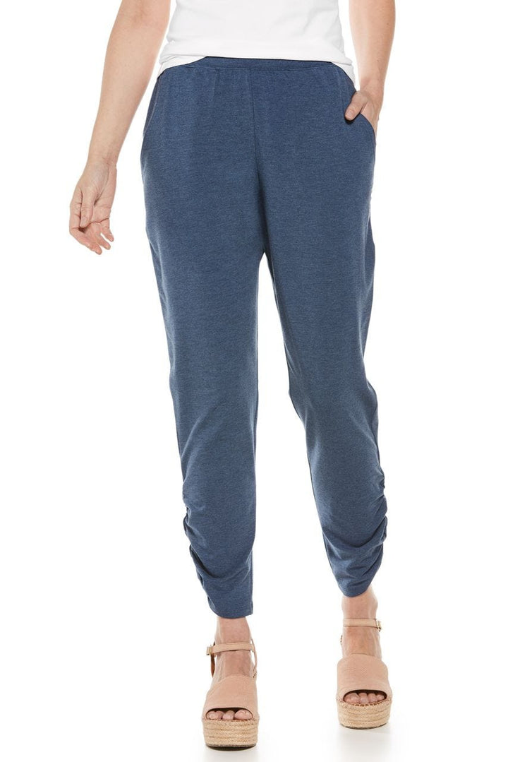 Women's Cafe Ruche Pants | Denim Blue Heather