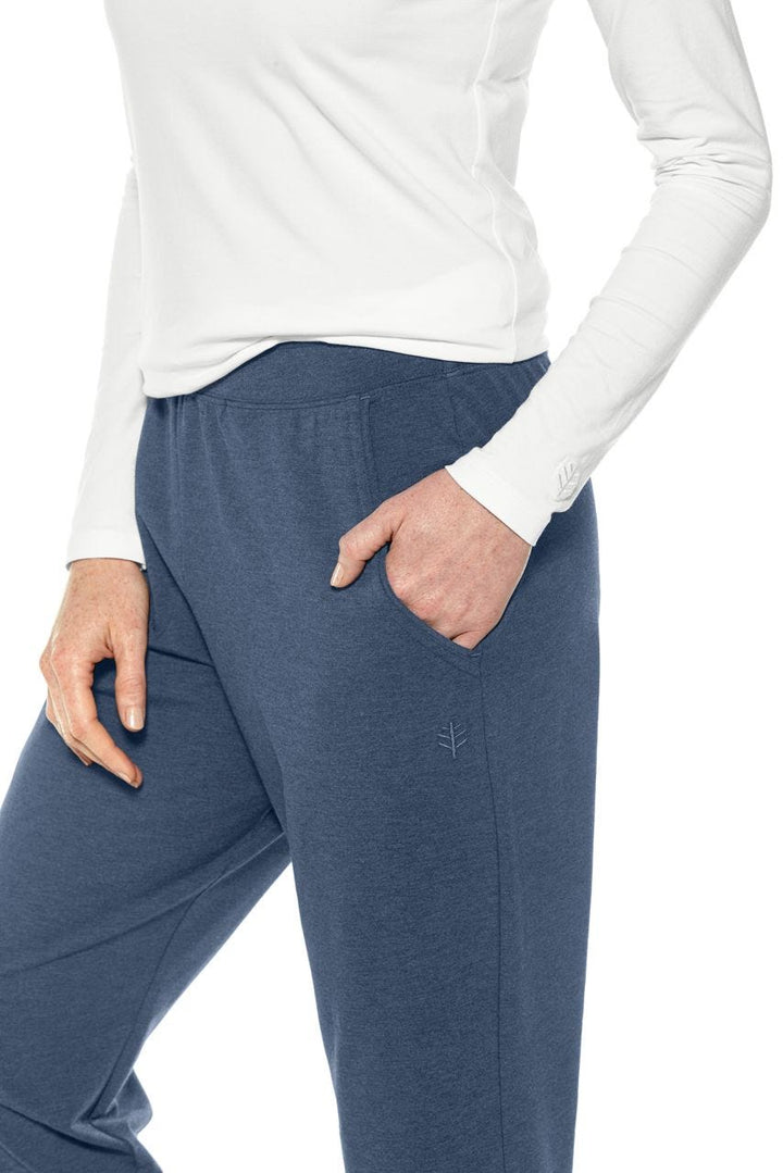 Women's Cafe Ruche Pants | Denim Blue Heather