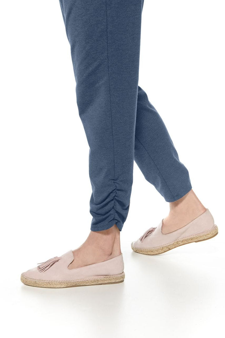 Women's Cafe Ruche Pants | Denim Blue Heather