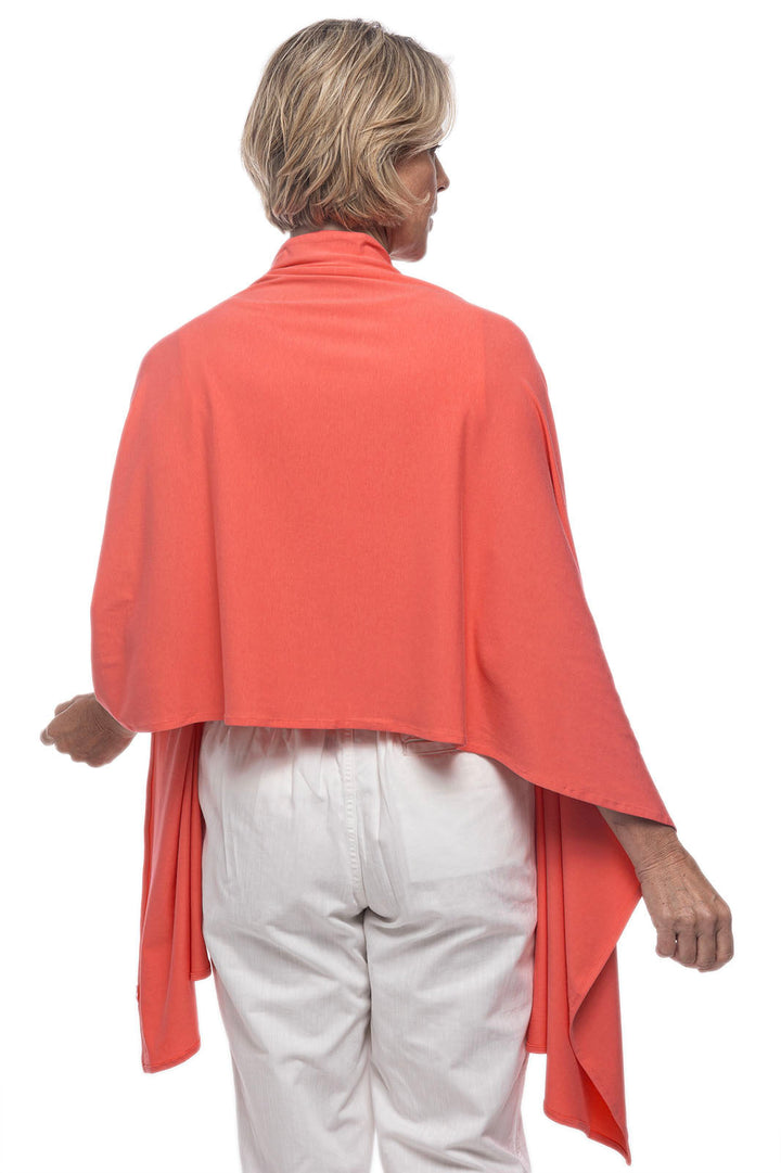 Women's Sanibel Everyday Beach Shawl | Vivid Coral