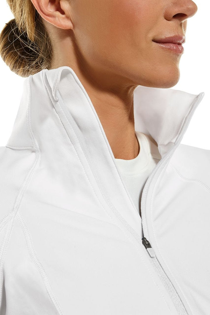 Women's Interval Jacket | White