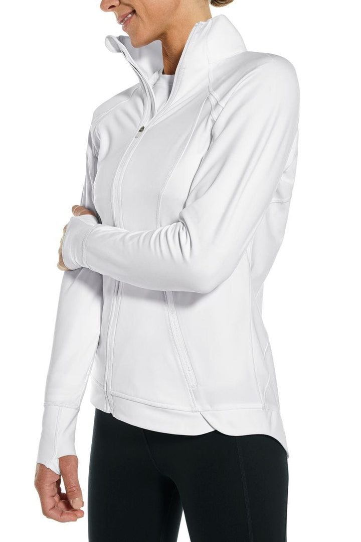 Women's Interval Jacket | White