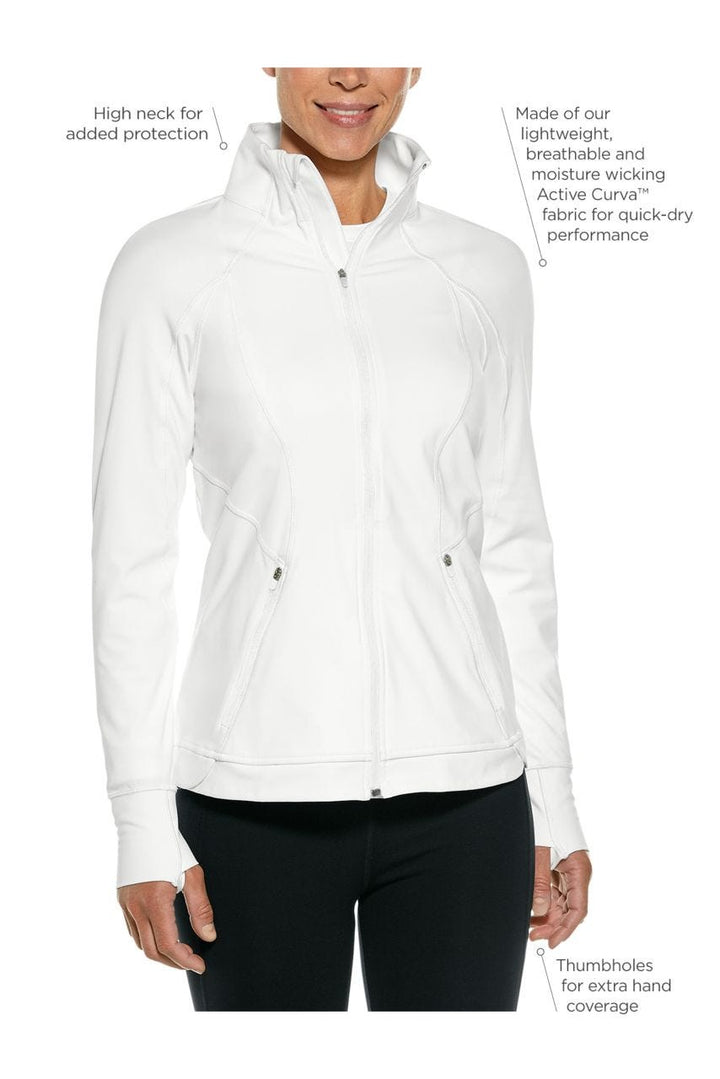 Women's Interval Jacket | White