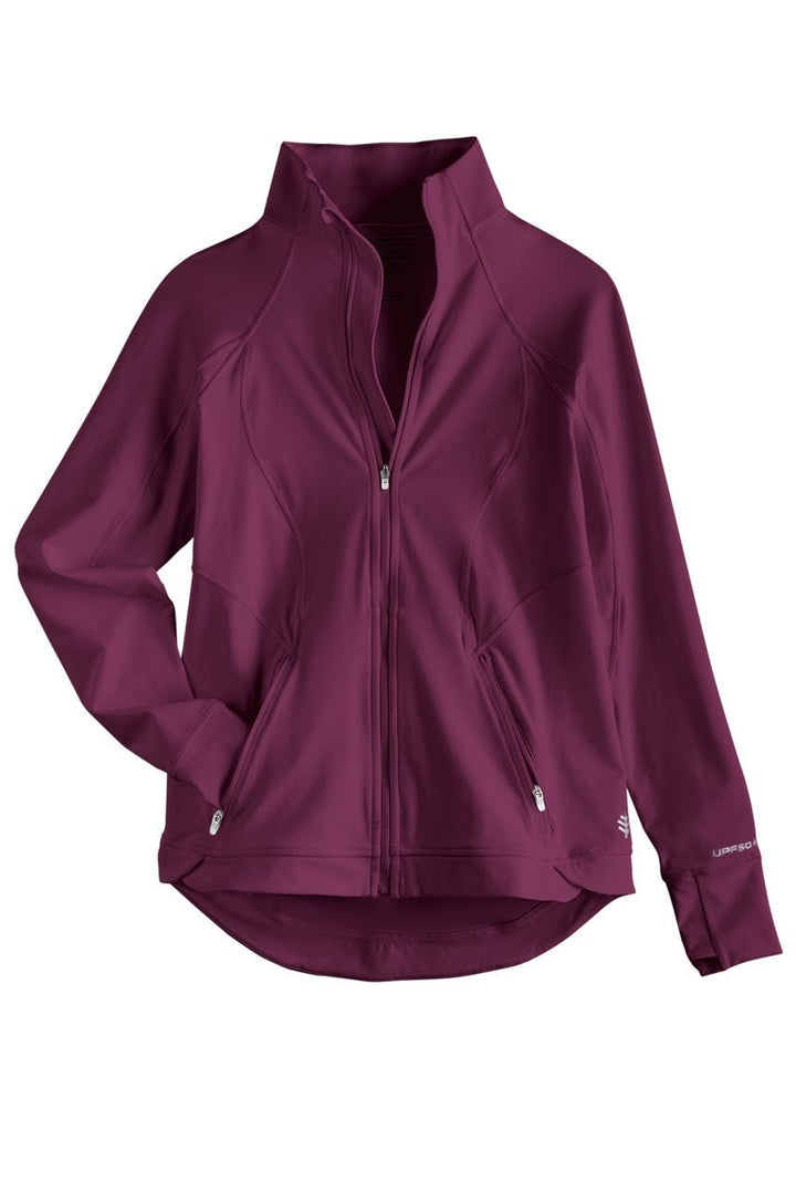 Women's Interval Jacket | Plum