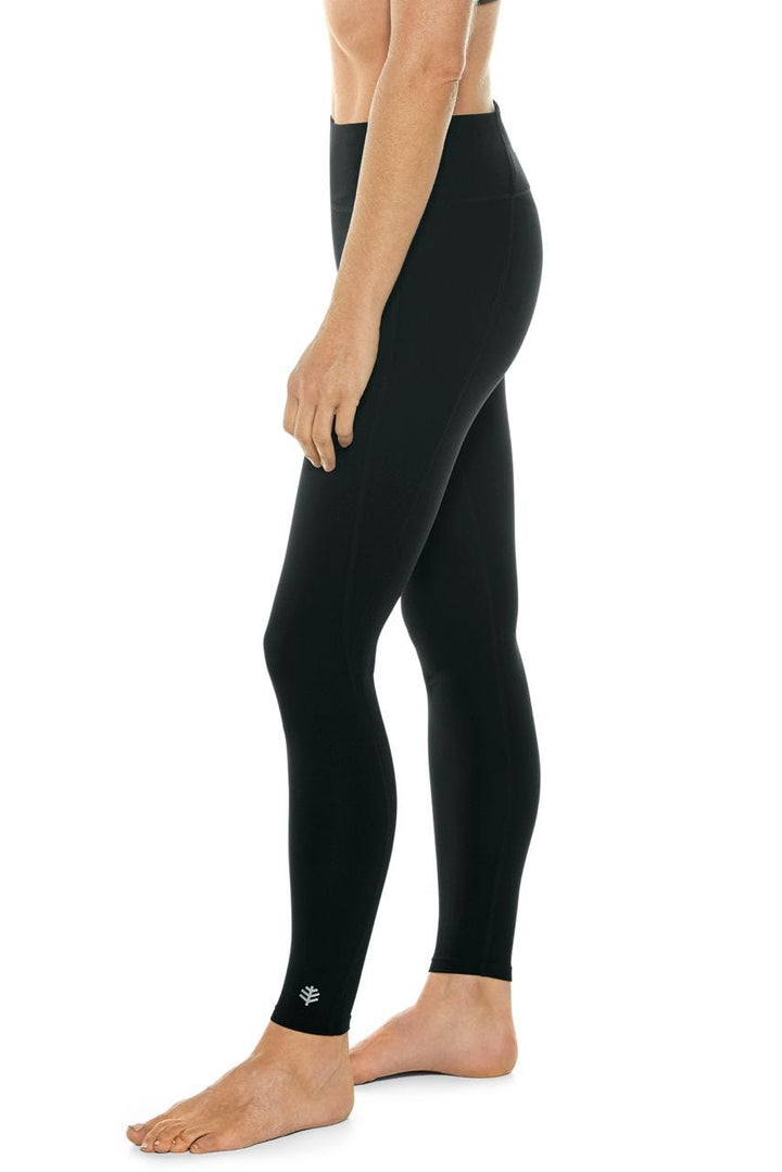 Women's High-Rise Asana Yoga Leggings | Black