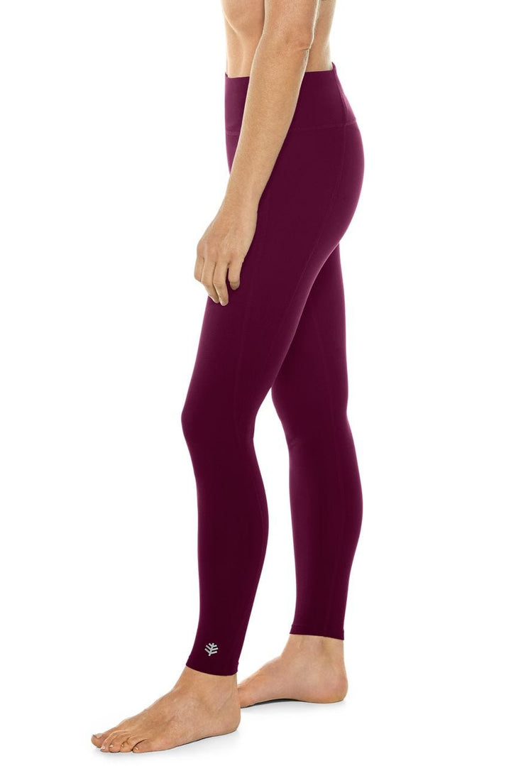 Women's High-Rise Asana Yoga Leggings | Plum