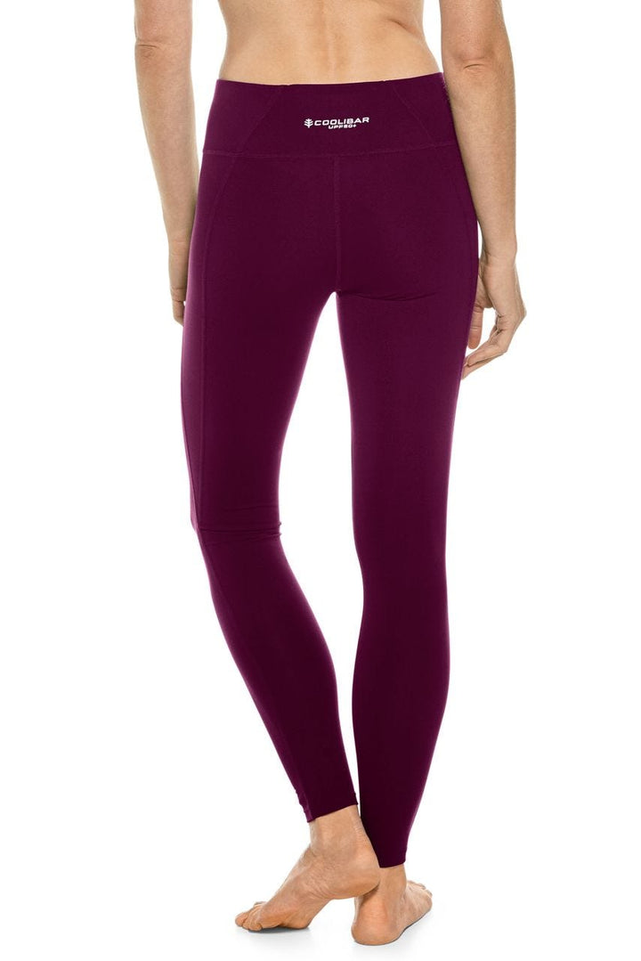 Women's High-Rise Asana Yoga Leggings | Plum