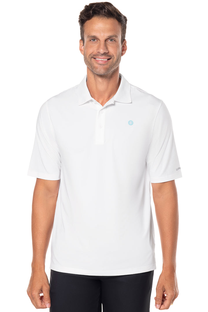 Men's Erodym Short Sleeve Golf Polo | White