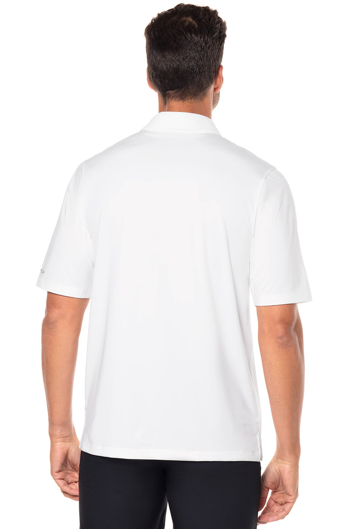 Men's Erodym Short Sleeve Golf Polo | White