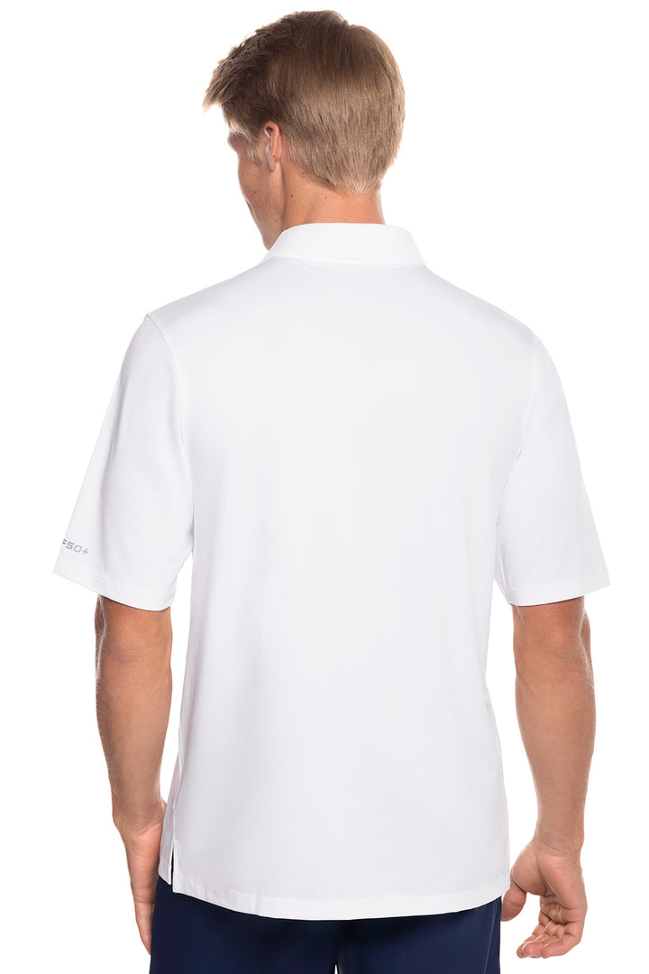 Men's Erodym Short Sleeve Golf Polo | White