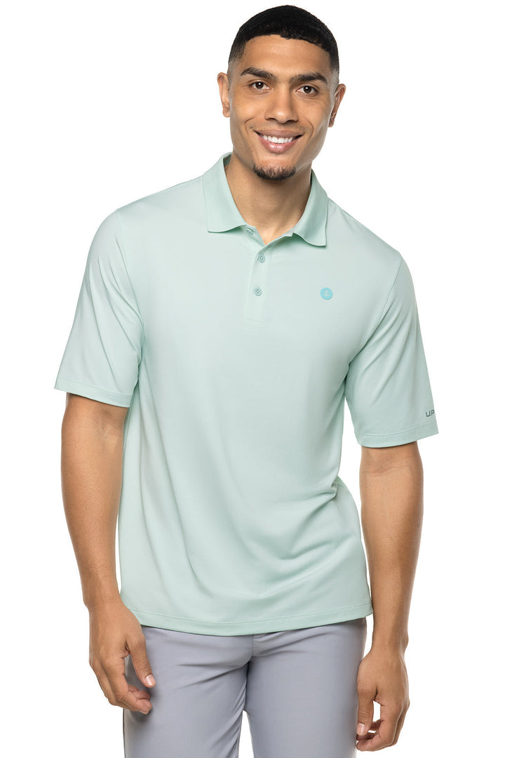 Men's Erodym Short Sleeve Golf Polo | Misty Aqua