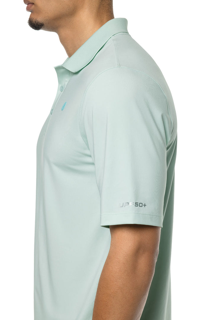 Men's Erodym Short Sleeve Golf Polo | Misty Aqua