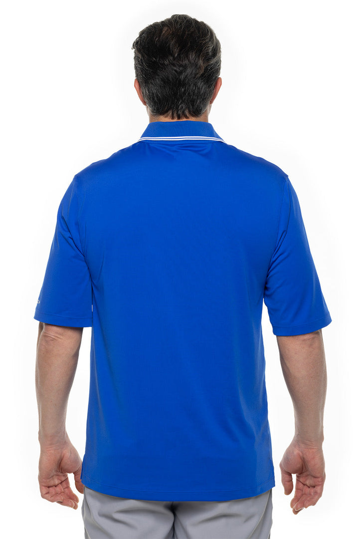 Men's Erodym Short Sleeve Golf Polo | Baja Blue