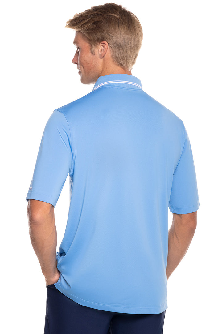 Men's Erodym Short Sleeve Golf Polo | Clear Sky Blue