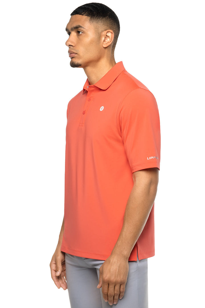 Men's Erodym Short Sleeve Golf Polo | Vivid Coral