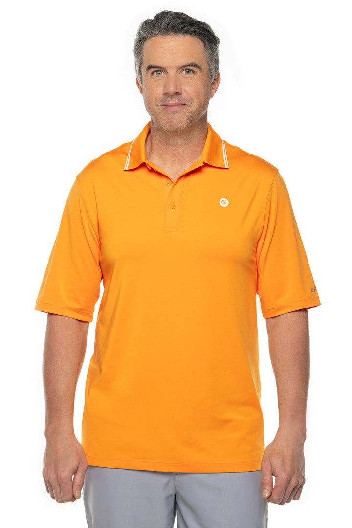 Men's Erodym Short Sleeve Golf Polo | Apricot Crush