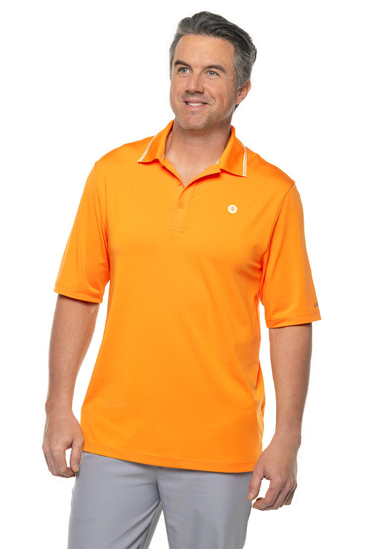 Men's Erodym Short Sleeve Golf Polo | Apricot Crush