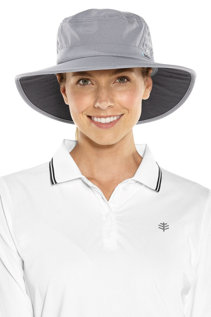 Coolibar Fore Golf Hat (Upf 50+) M/L / Black