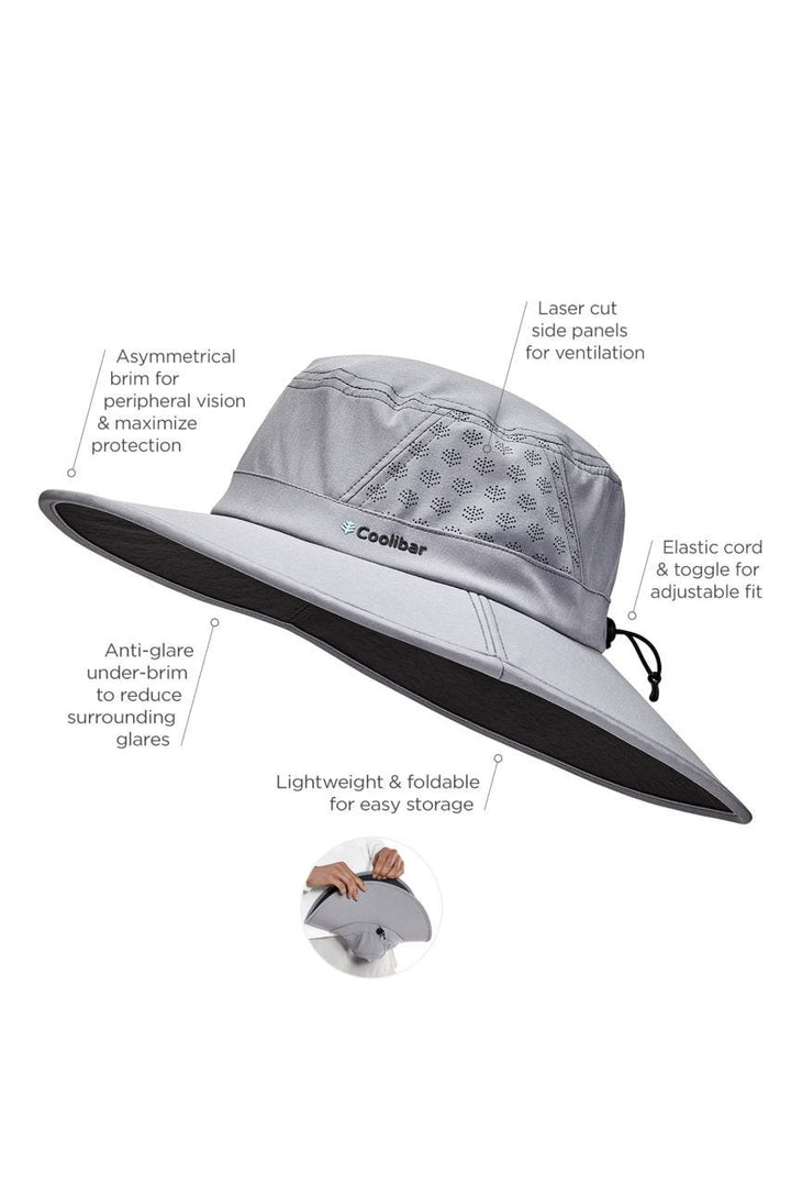 Home Prefer Adult UPF 50+ Sun Protection Cap Wide Brim Fishing Hat with  Neck Flap Dark Gray : : Sports, Fitness & Outdoors