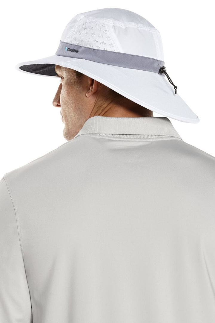 Unisex Fore Golf Hat | White/Steel Grey