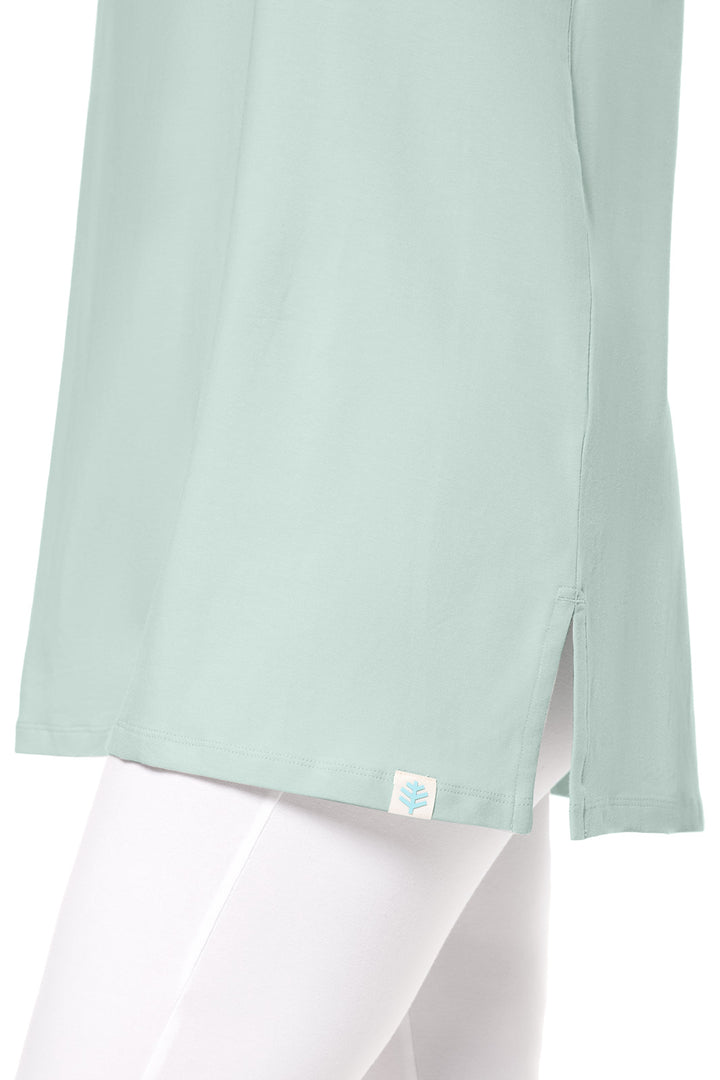 Women's Daybreak Swing Top | Misty Aqua