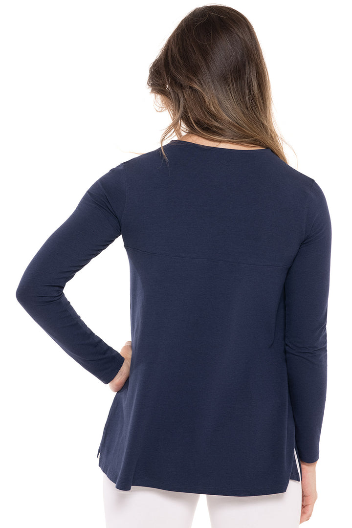 Women's Daybreak Swing Top | Navy