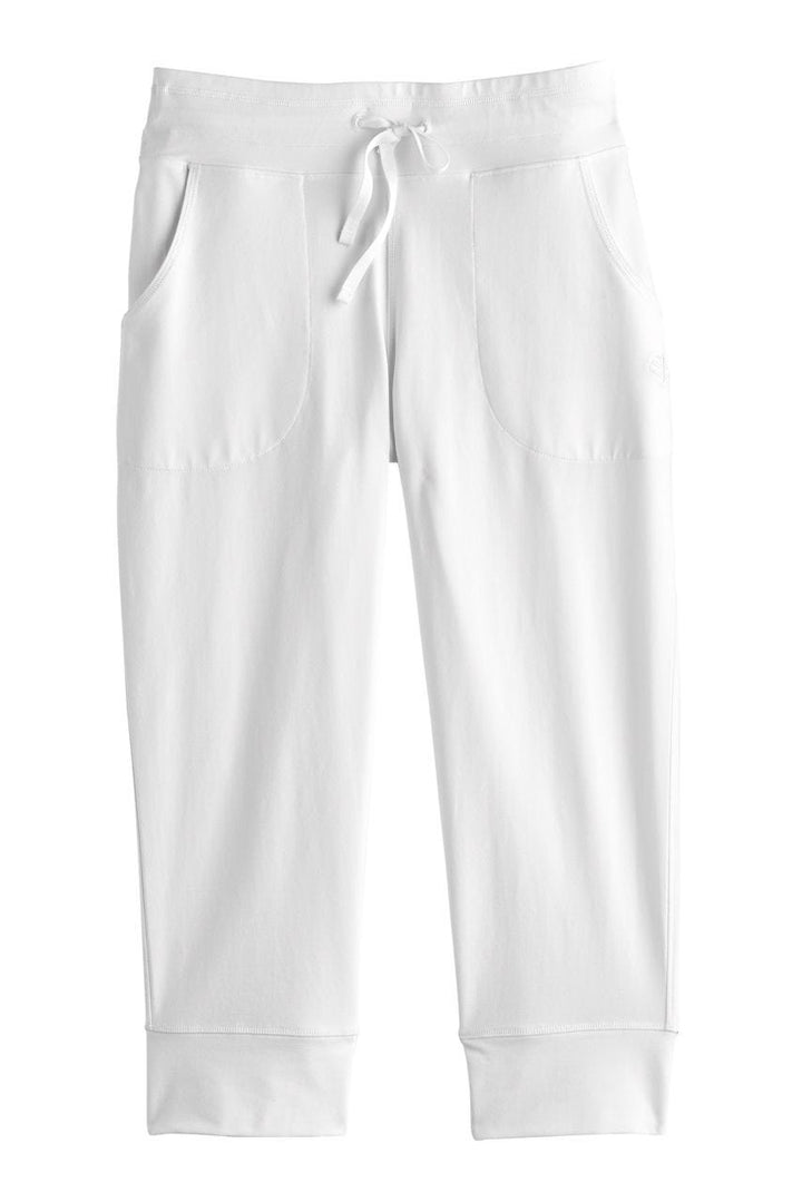 Women's Maho Weekend Crop Jogger | White