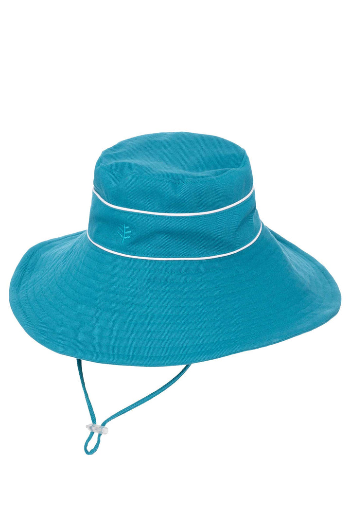 Kid's Sand Castle Sun Hat | Tahitian Teal