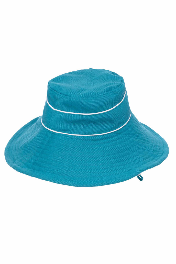 Kid's Sand Castle Sun Hat | Tahitian Teal