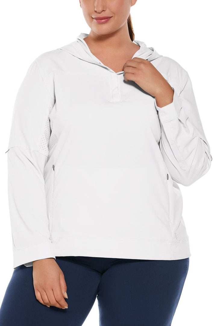 Women's Sea Spray Henley | White