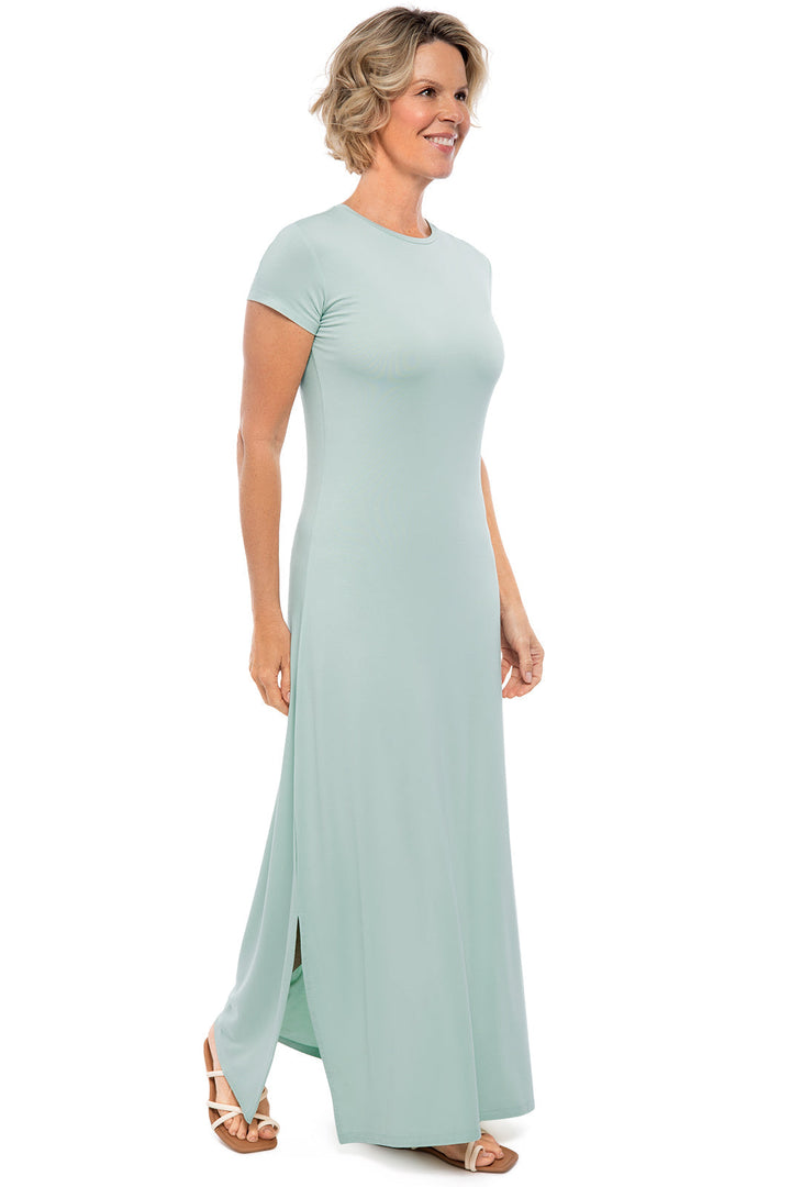 Women's Dounelle Maxi Dress | Misty Aqua